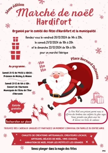 Marché de Noël d'Hardifort le 20 décembre