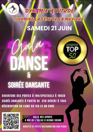 Gala de l association dynamik attitude le 21 juin à Bierne