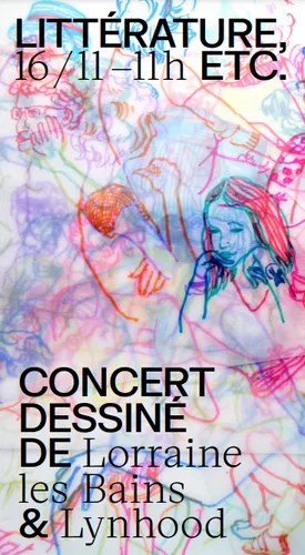 Concert dessiné - Littérature ETC le 16 novembre à Landrethun-le-Nord