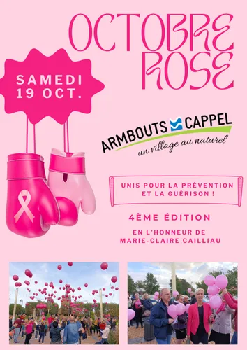 Octobre rose le 19 octobre à Armbouts-Cappel