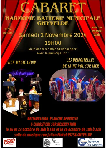 Concert de Sainte Cécile Nouvelle Génération le 2 novembre à Ghyvelde