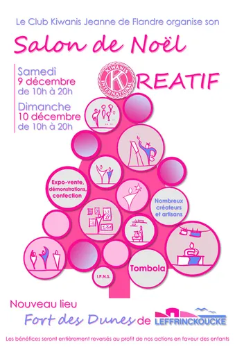 Salon krzatif de noe 9-10 décembre à Leffrinckoucke