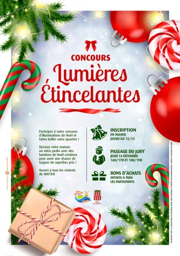 Concours des Illuminations de Noël de Watten le 14 décembre