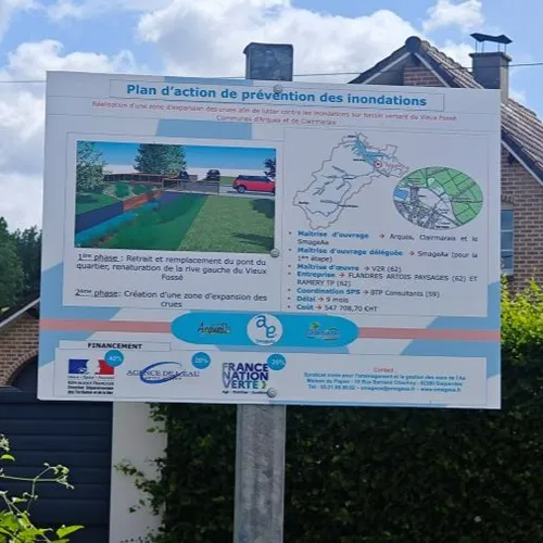 Arques / Clairmarais : des travaux de prévention des inondations