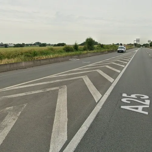 Une course poursuite sur l'A25 entre Dunkerque et Lomme