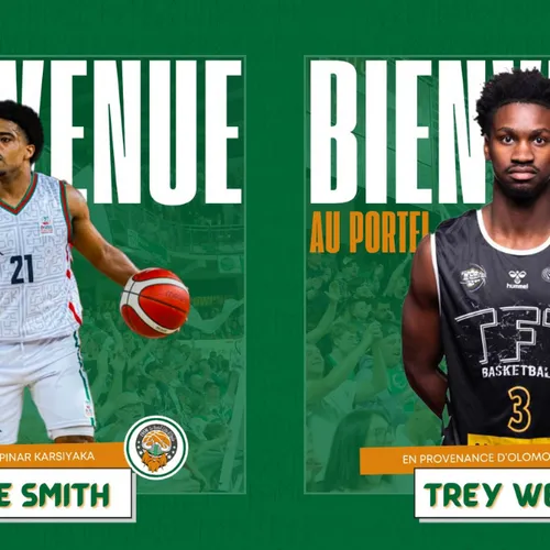 Basket : Le Portel boucle son recrutement avec deux joueurs...