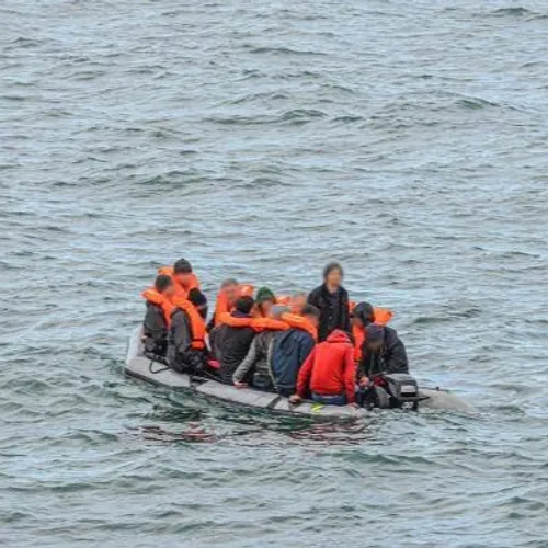 Nouvelle opération de sauvetage de migrants au large de Sangatte