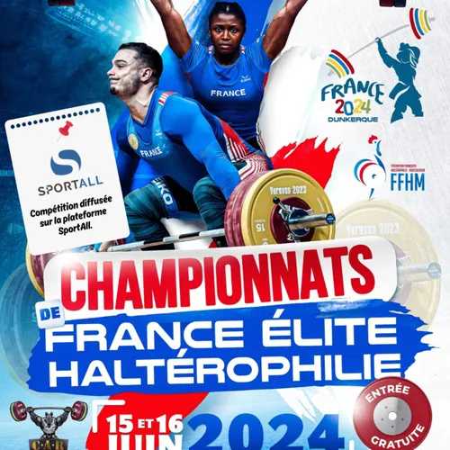 Les Championnats de France d'haltérophilie à Dunkerque ce week-end