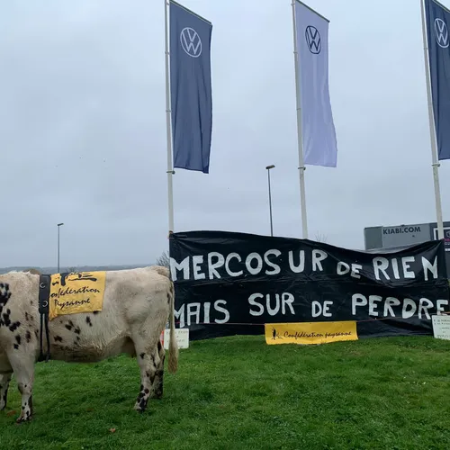Action Confédération Paysanne 53 Volkswagen1_28 11 24_AVC