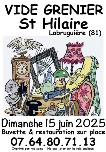 VIDE GRENIER DE SAINT HILAIRE