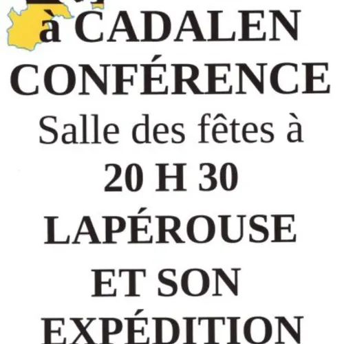 Conférence à Cadalens