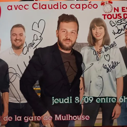 Claudio Capéo Autographe - @ Sébastien Ruffet