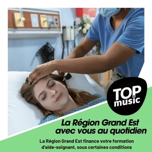 La Région Grand Est finance votre formation d’aide-soignant, sous...