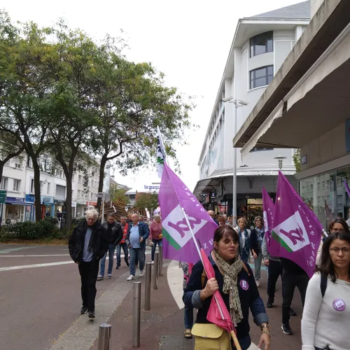 Manifestation du 13 octobre 2023 à St-Nazaire