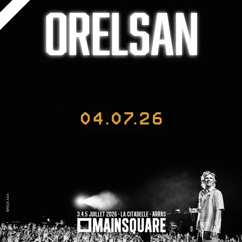 Orelsan rejoint l’affiche du Main Square Festival 2026 à Arras