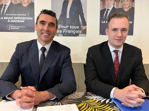 Michaël Taverne, candidat du Rassemblement National pour la 12ème...