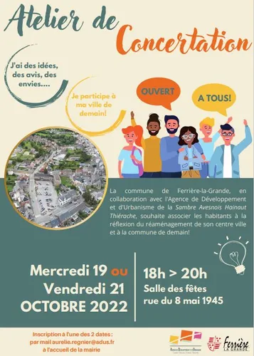 Ferrière-La-Grande : quel centre-ville pour demain ? Concertation...