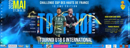 Handball : 13e édition de la Challenge Cup à Marcq-en-Barœul