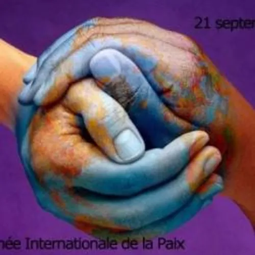la journée internationale de la paix à Marseille.