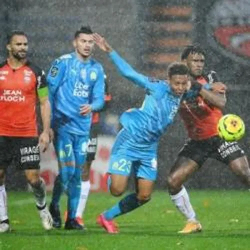 [FOOTBALL]: L'OM, victoire à Lorient 1-0.