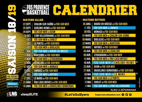 [ SPORT - BASKETBALL ] JEEPELITE /FOS PROVENCE BASKET: VOICI LE...