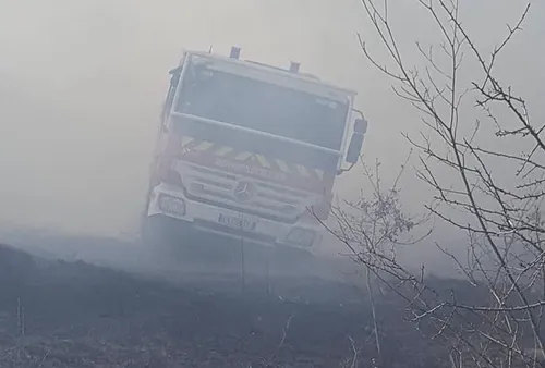 [ ENVIRONNEMENT - MARTIGUES ] 1,5 hectare brûlé à Figuerolles