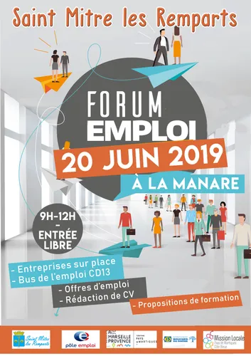 [ EMPLOI - ST MITRE LES REMPARTS ] LE FORUM DE L'EMPLOI CE JEUDI 20...