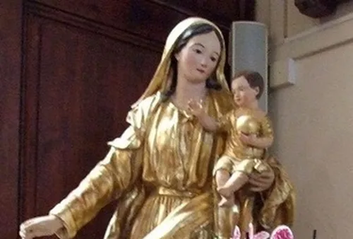 [ FAIT DIVERS - ST-ETIENNE-DU-GRE ] la Vierge à l'enfant volée dans...