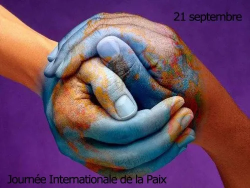 la journée internationale de la paix à Marseille.