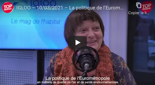 La politique de l'Eurométropole : qualité de l'air et santé environnementale