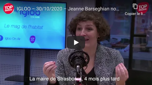 Jeanne Barseghian nous donne sa vision de sa politique de la ville...