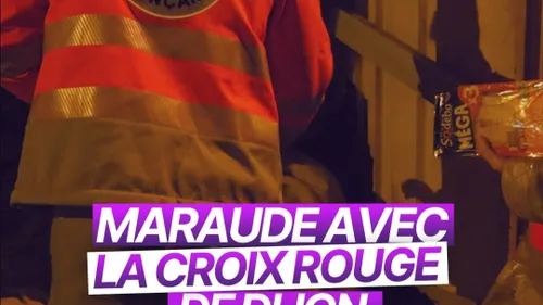 Maraude Avec La Croix Rouge De Dijon