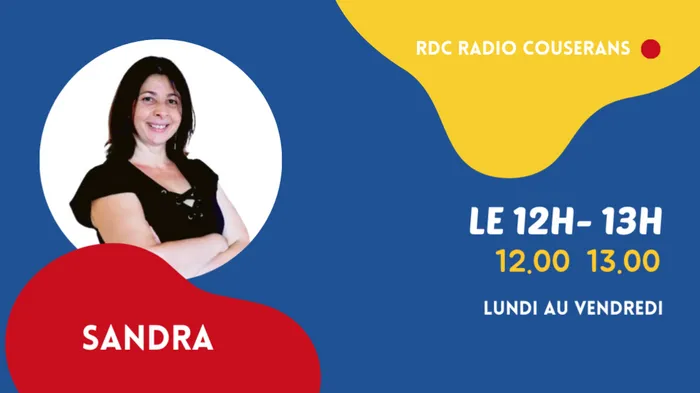RDC Radio Couserans Le 12 13 avec Sandra