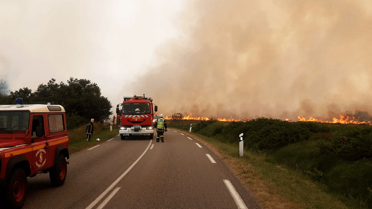 Finistère : les deux incendies dans les Monts d'Arrée sont d'origine