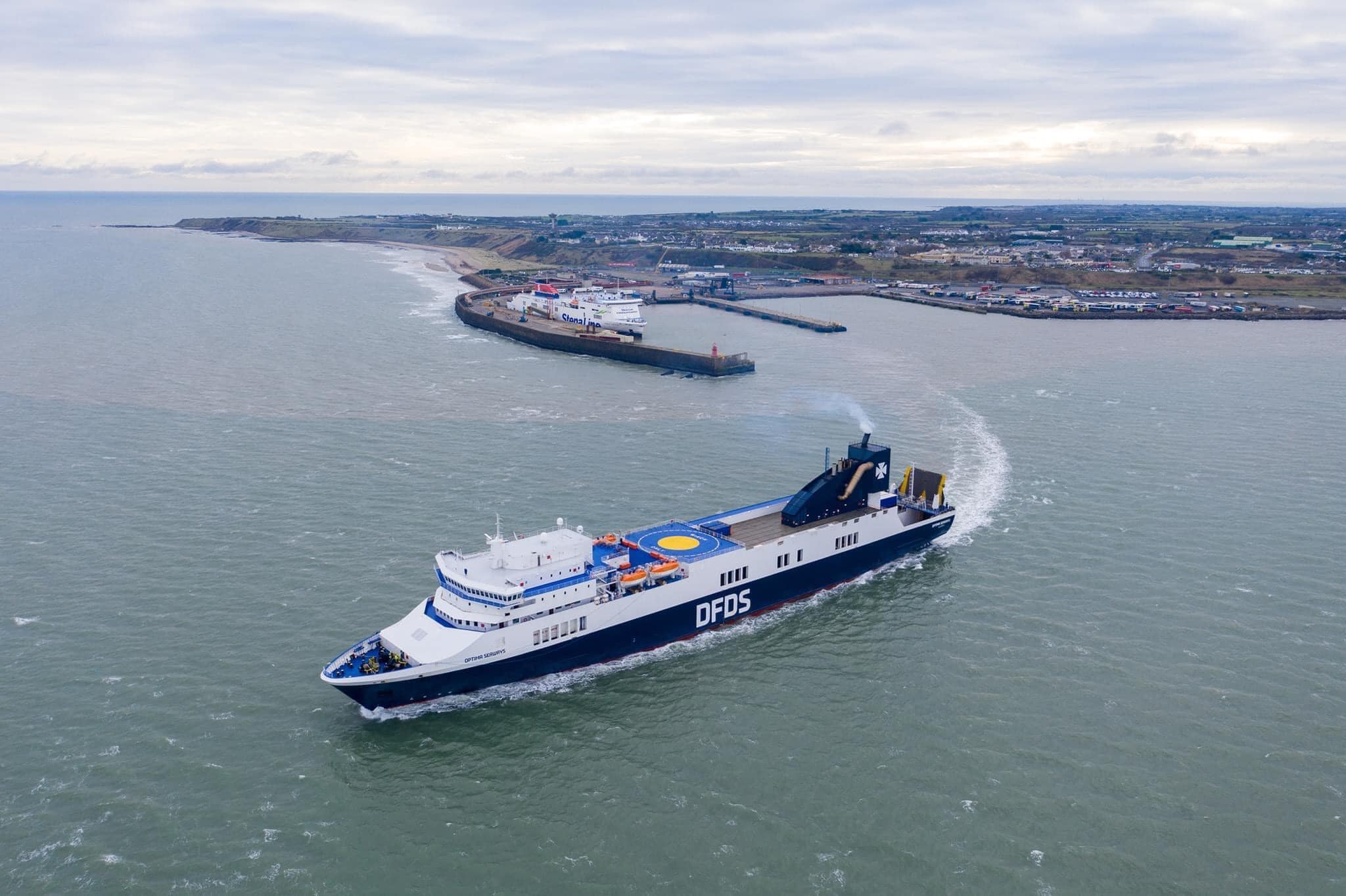 Un nouveau ferry relie Dunkerque à l'Irlande