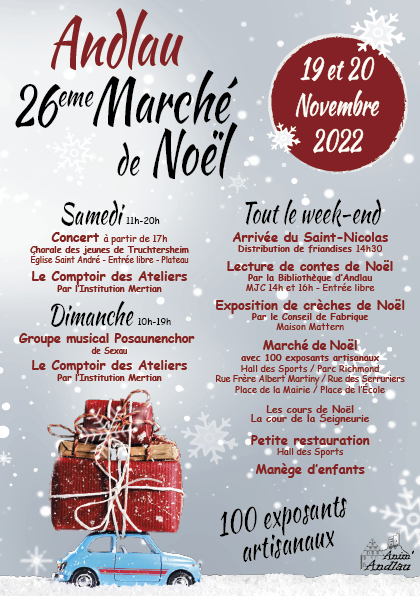 Les événements en région alsacienne - 26 ème édition du marché de noël