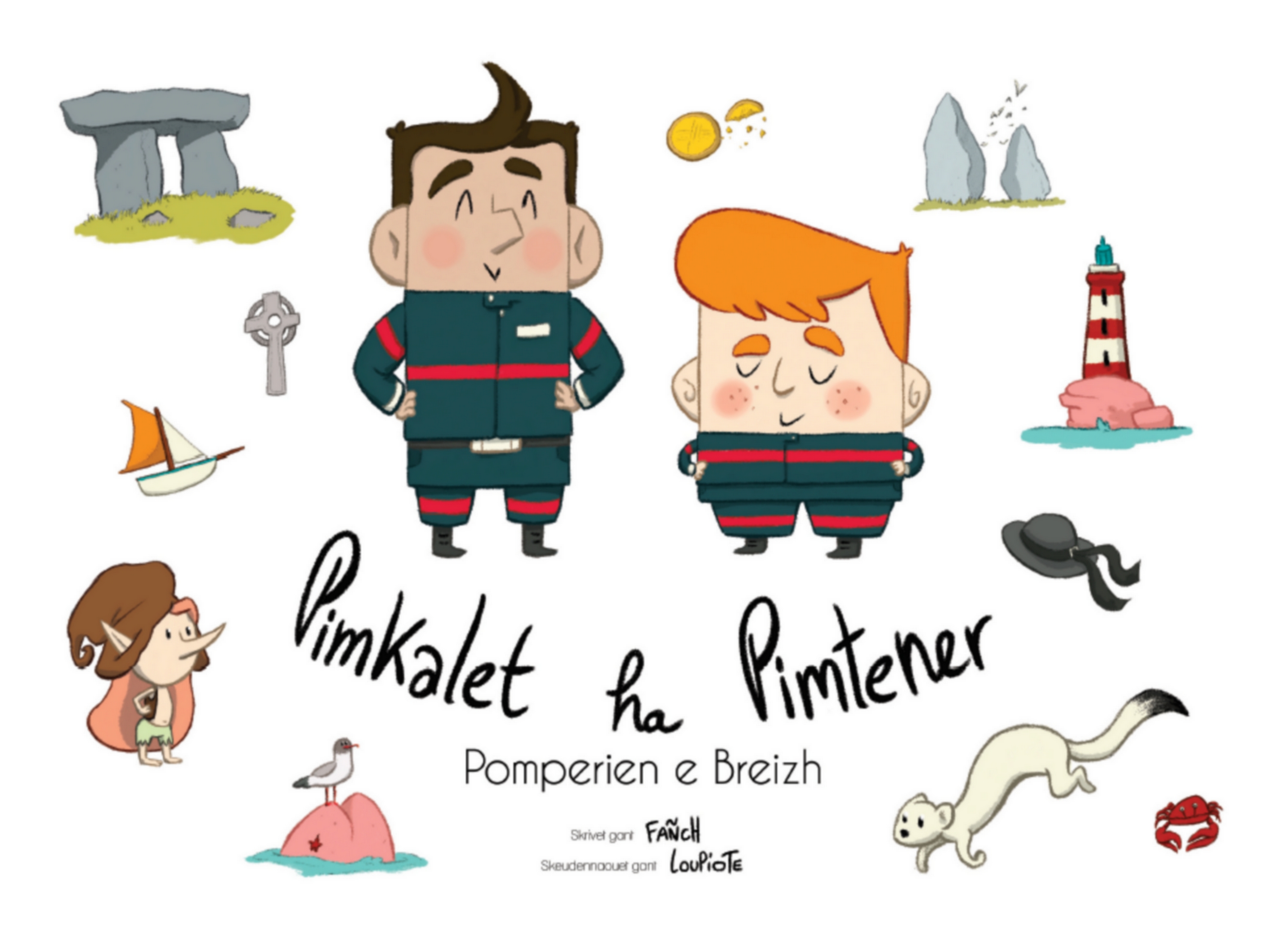 Fañch Rebours sort un livre pour enfant en breton - OCEANE FM