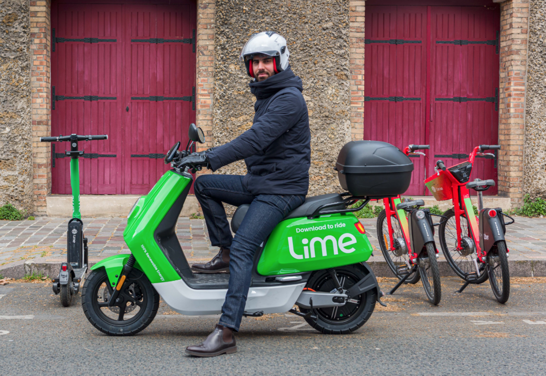 Paris Lime vient concurrencer Cityscoot avec 1 000 scooters électriques